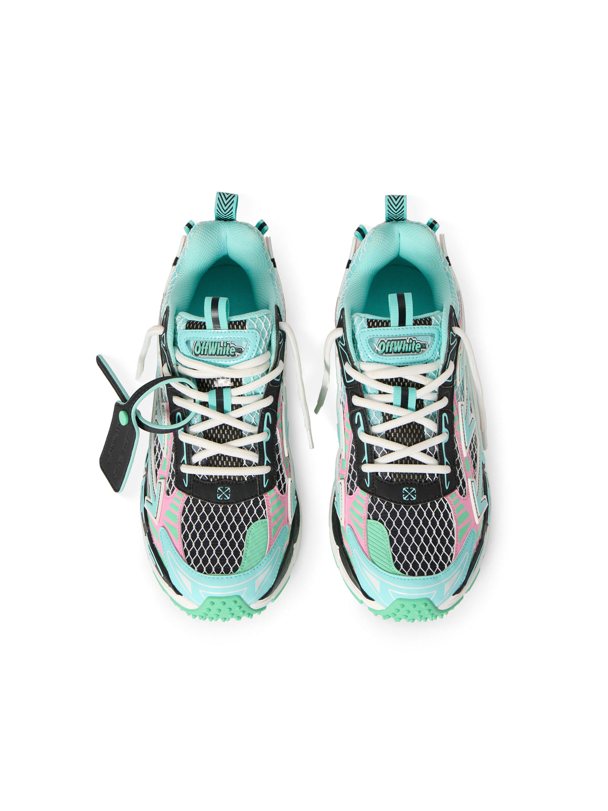 Be Right Back Fishnet — Aqua / Menthe