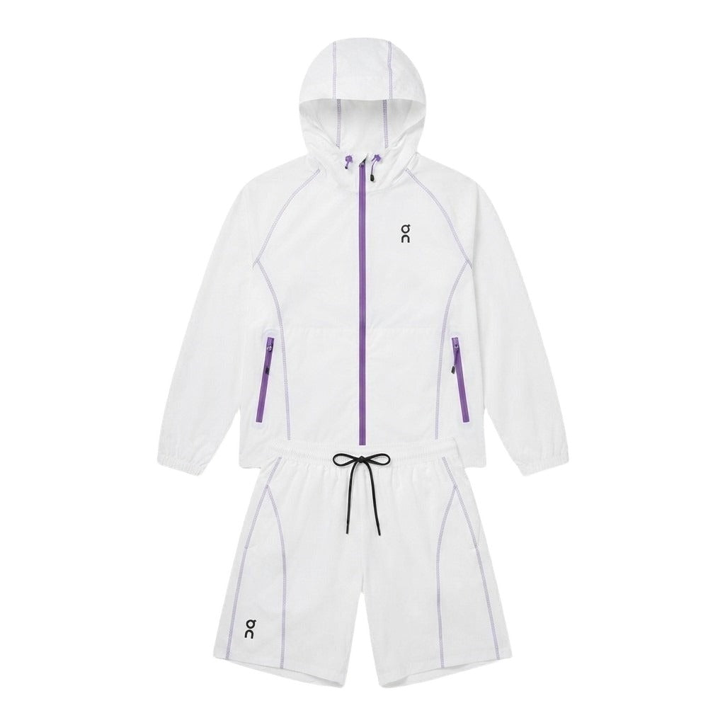 Ensemble ON White X violet