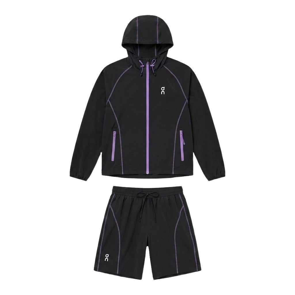Ensemble ON black X violet